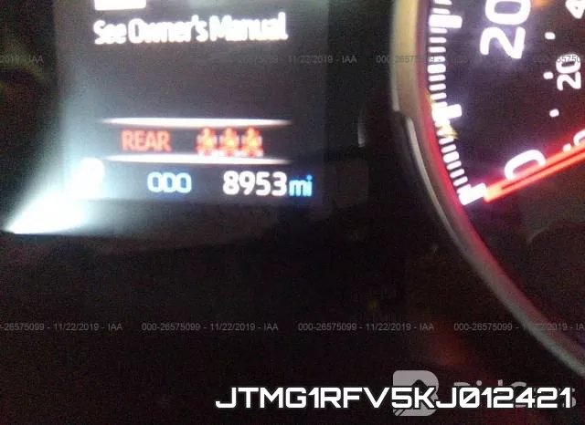 JTMG1RFV5KJ012421 фото 8