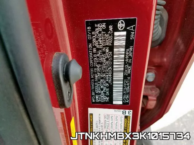 JTNKHMBX3K1015734 фото 2