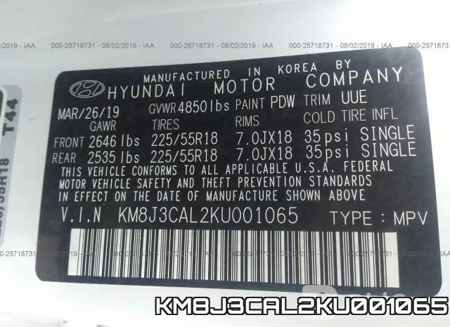 KM8J3CAL2KU001065 фото 10
