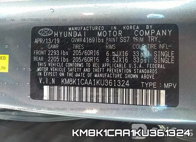 KM8K1CAA1KU361324 фото 9