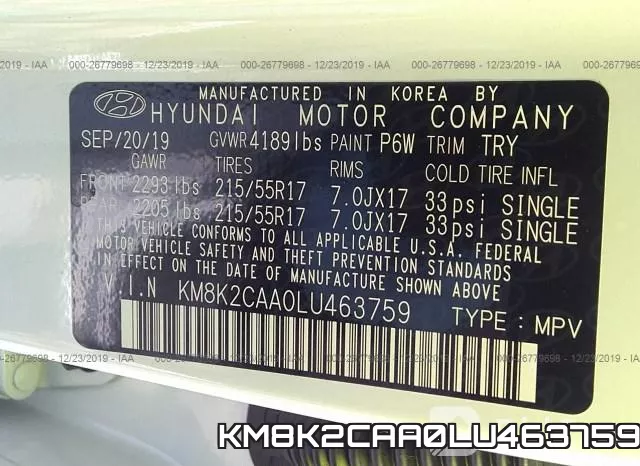 KM8K2CAA0LU463759 фото 10