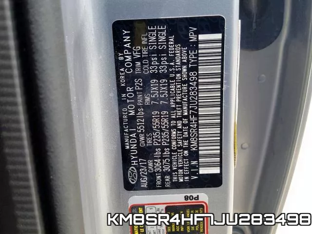 KM8SR4HF7JU283498 фото 2