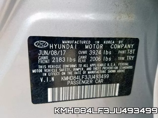 KMHD84LF3JU493499 фото 2