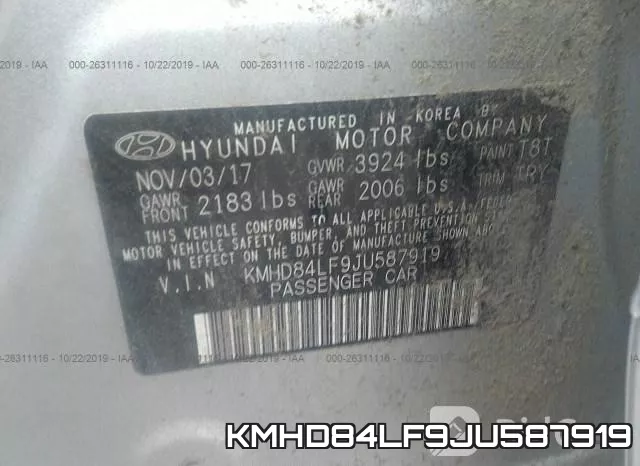 KMHD84LF9JU587919 фото 10
