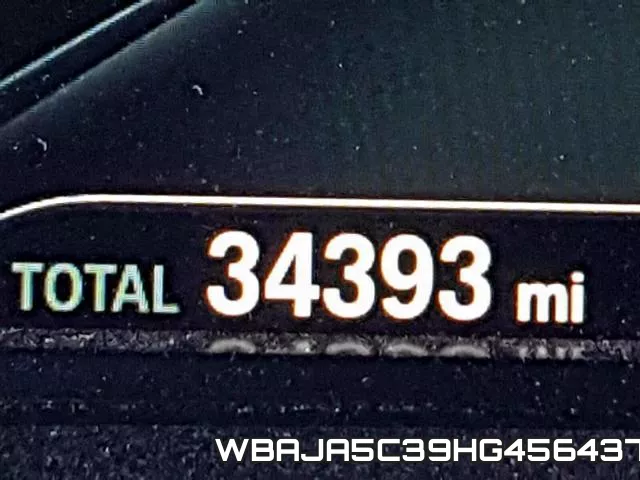 WBAJA5C39HG456437 фото 9