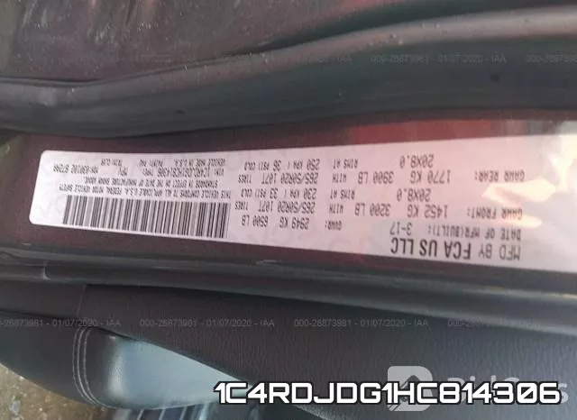 1C4RDJDG1HC814306 фото 10