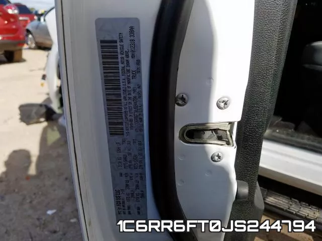 1C6RR6FT0JS244794 фото 2