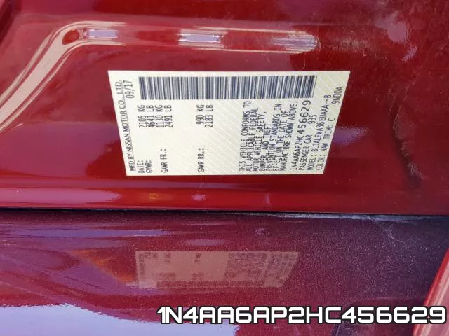 1N4AA6AP2HC456629 фото 2