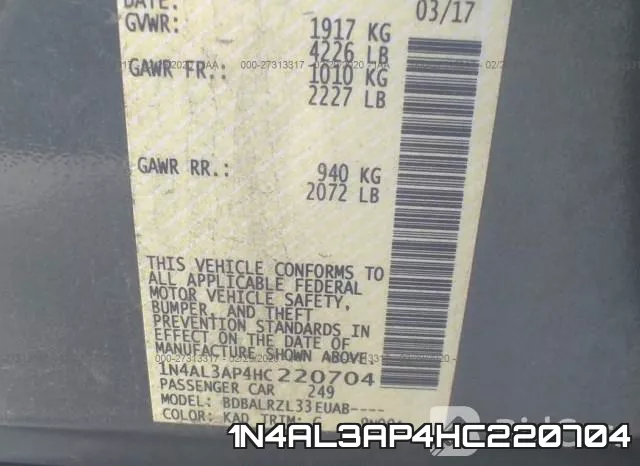 1N4AL3AP4HC220704 фото 10
