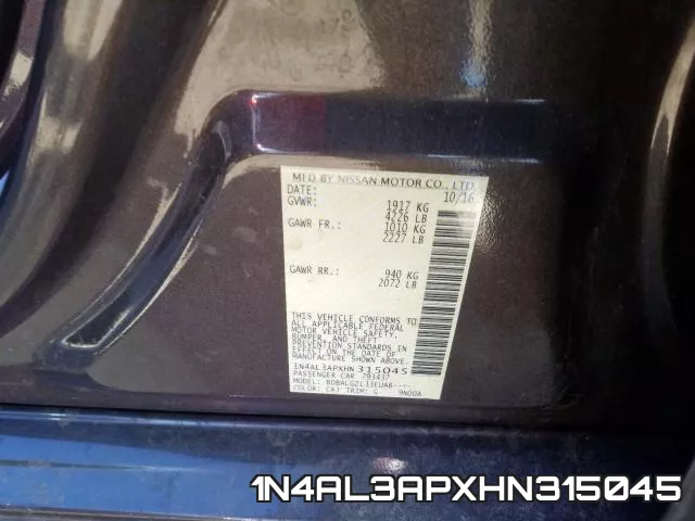 1N4AL3APXHN315045 фото 2