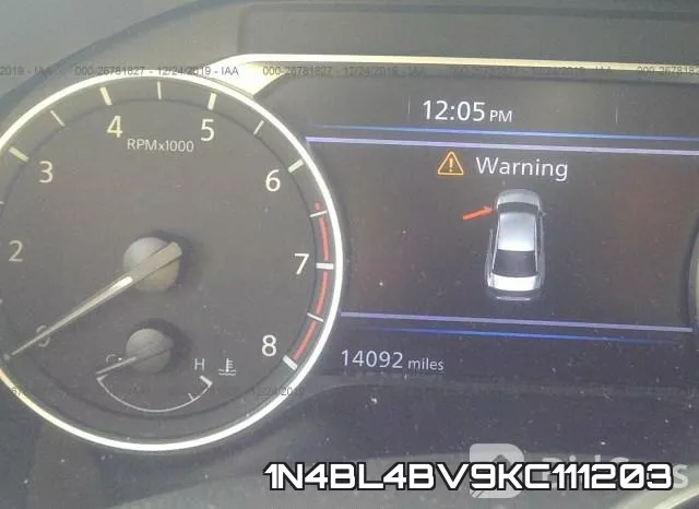 1N4BL4BV9KC111203 фото 8