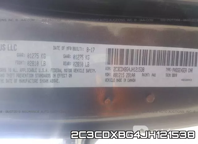 2C3CDXBG4JH121538 фото 10
