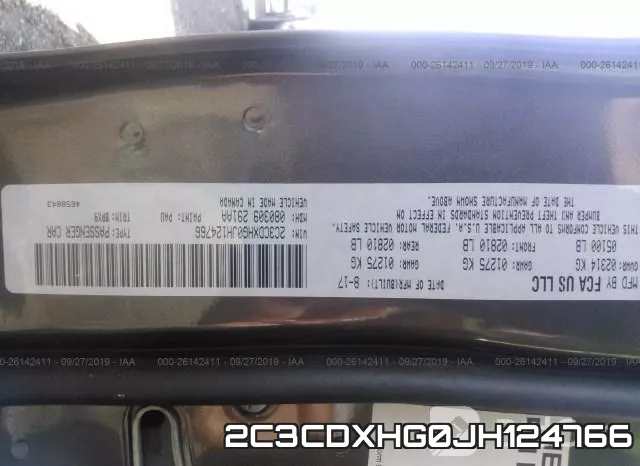 2C3CDXHG0JH124766 фото 10