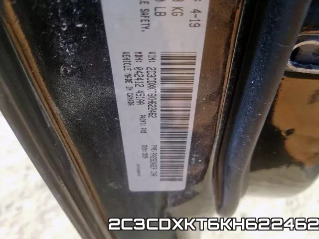 2C3CDXKT6KH622462 фото 2