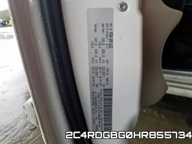 2C4RDGBG0HR855734 фото 2