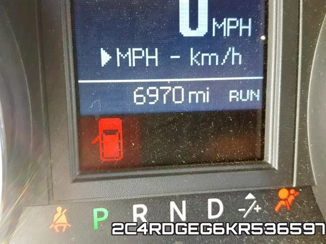 2C4RDGEG6KR536597 фото 9