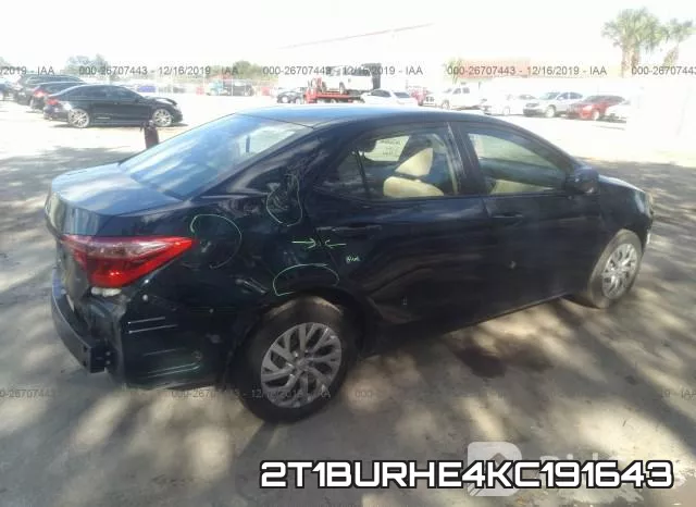 2T1BURHE4KC191643 фото 5