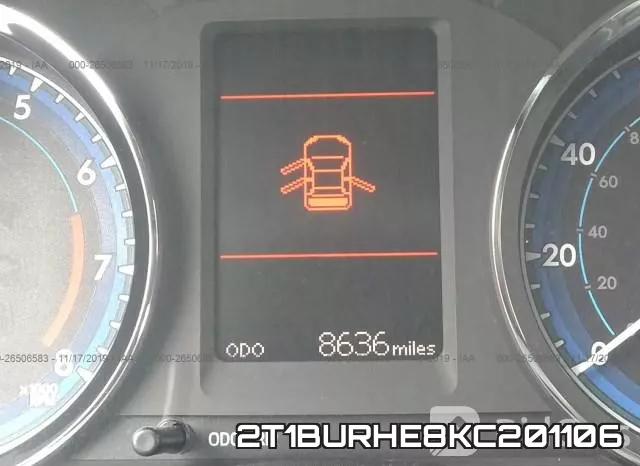 2T1BURHE8KC201106 фото 8