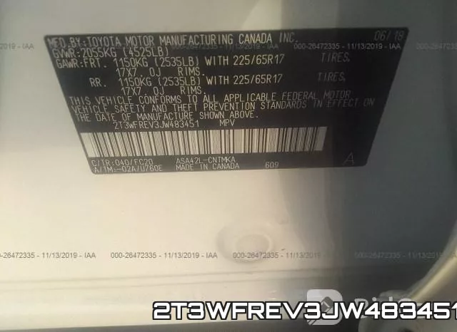 2T3WFREV3JW483451 фото 10