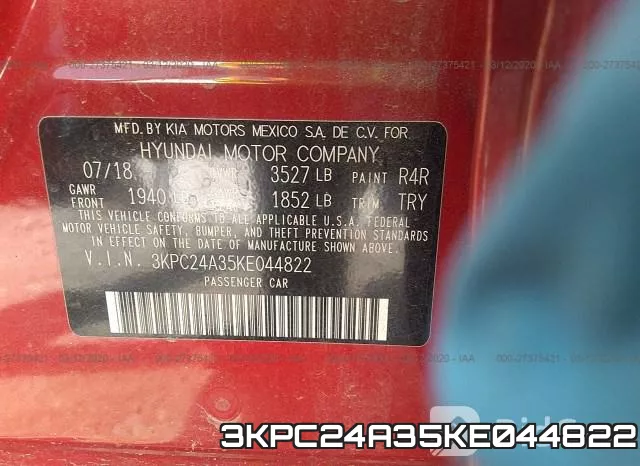 3KPC24A35KE044822 фото 10