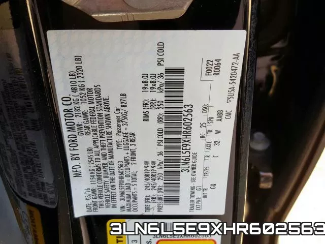 3LN6L5E9XHR602563 фото 2