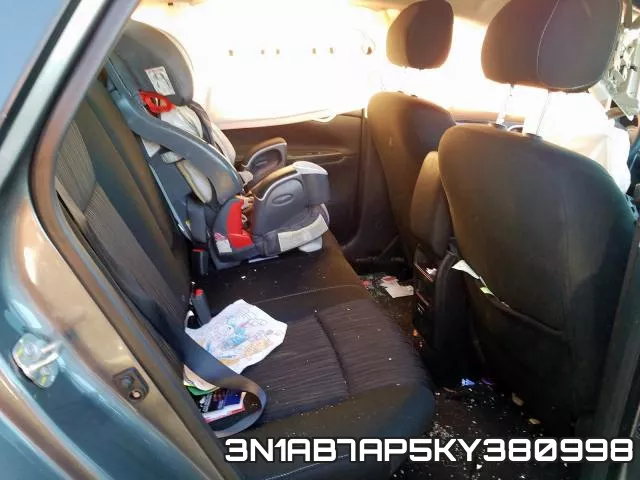 3N1AB7AP5KY380998 фото 7