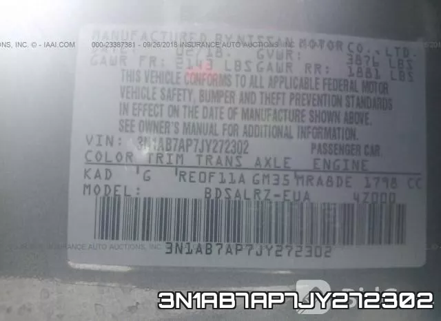 3N1AB7AP7JY272302 фото 10
