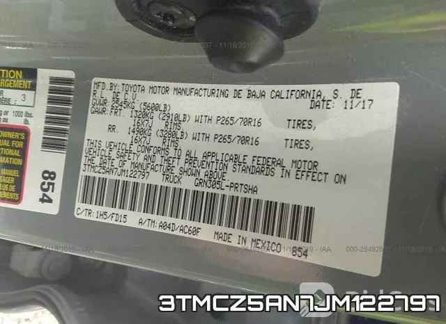 3TMCZ5AN7JM122797 фото 10