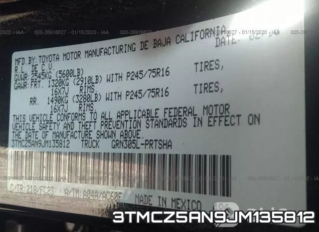3TMCZ5AN9JM135812 фото 10