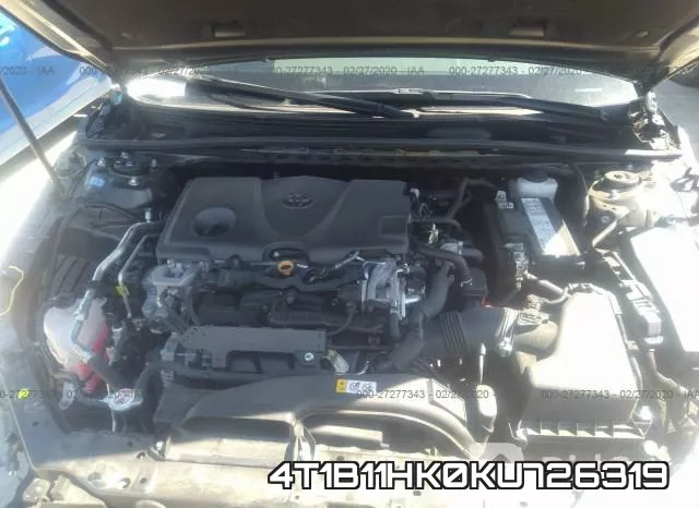 4T1B11HK0KU726319 фото 2