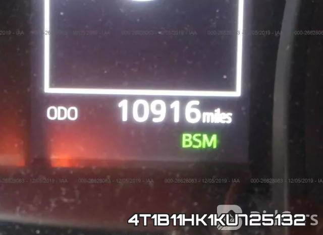 4T1B11HK1KU725132 фото 8