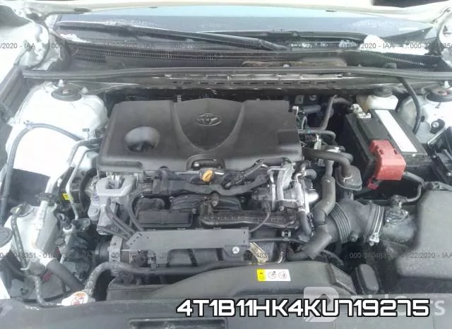 4T1B11HK4KU719275 фото 2
