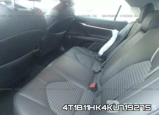 4T1B11HK4KU719275 фото 9