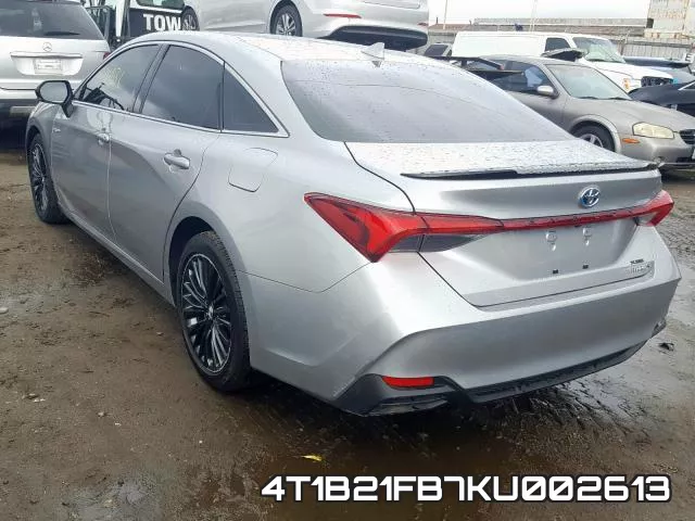 4T1B21FB7KU002613 фото 4
