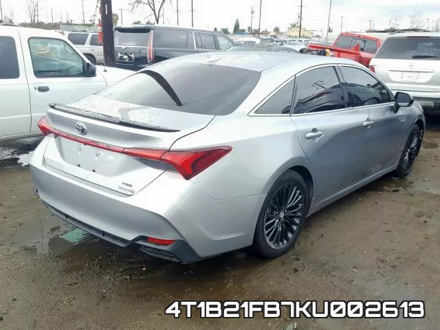 4T1B21FB7KU002613 фото 5