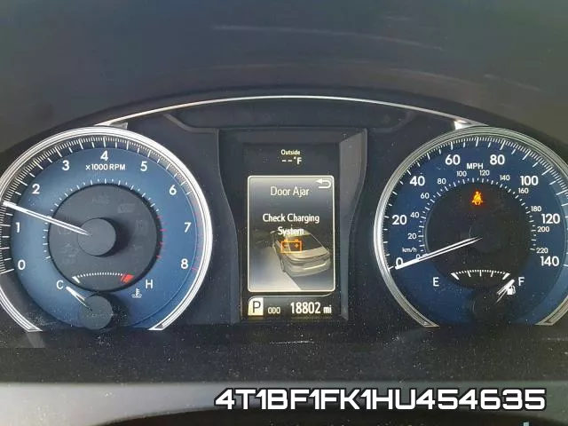 4T1BF1FK1HU454635 фото 9
