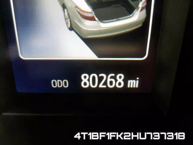 4T1BF1FK2HU737318 фото 9