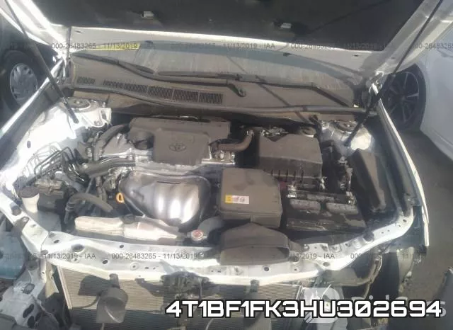 4T1BF1FK3HU302694 фото 2