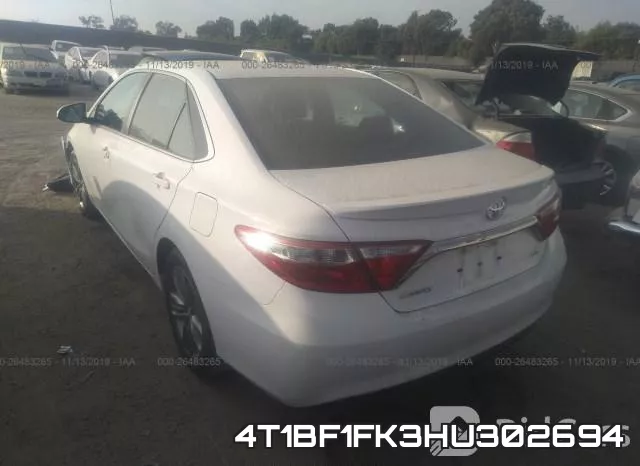 4T1BF1FK3HU302694 фото 4