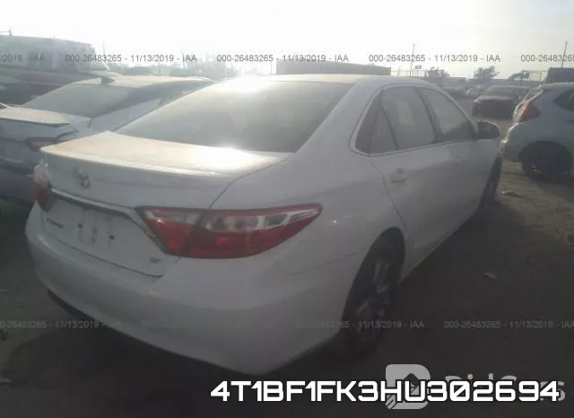 4T1BF1FK3HU302694 фото 5