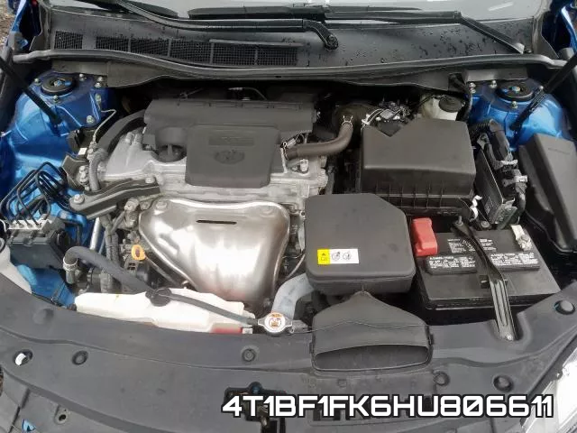 4T1BF1FK6HU806611 фото 8