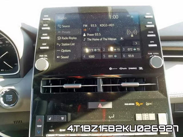 4T1BZ1FB2KU026927 фото 10