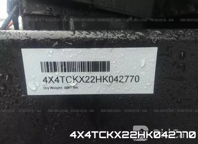 4X4TCKX22HK042770 фото 8