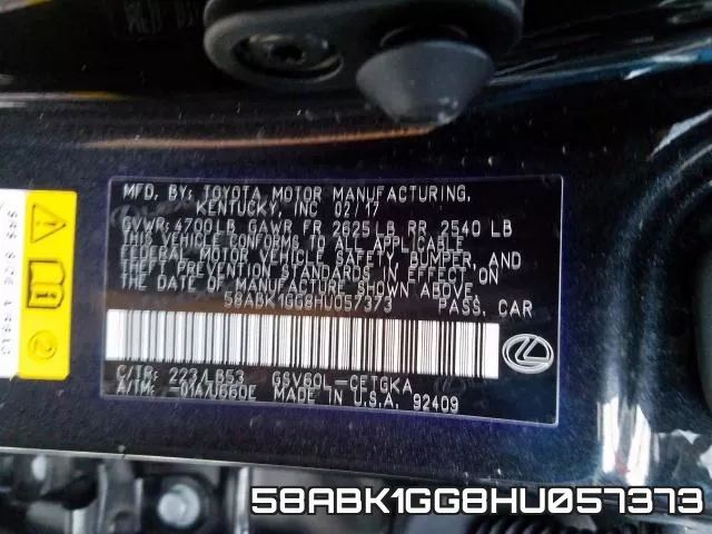 58ABK1GG8HU057373 фото 2
