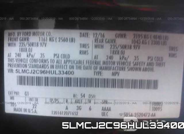5LMCJ2C96HUL33400 фото 10