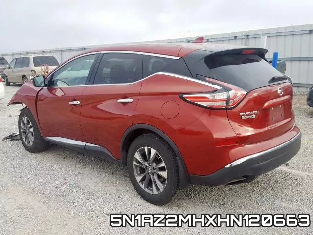 5N1AZ2MHXHN120663 фото 4