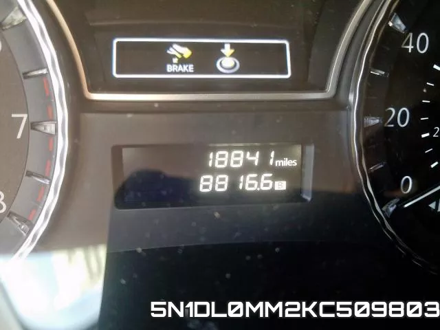5N1DL0MM2KC509803 фото 9