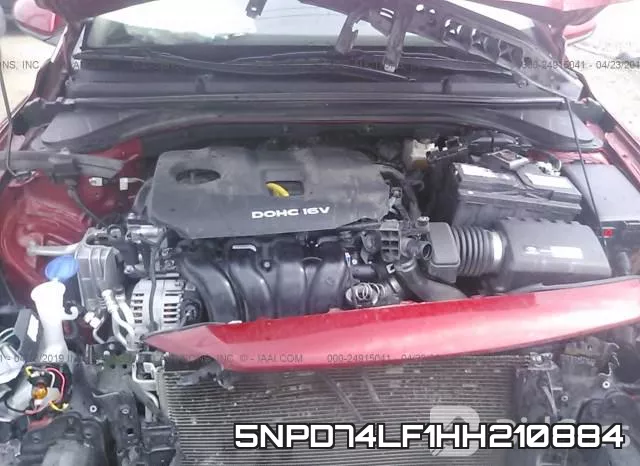5NPD74LF1HH210884 фото 2