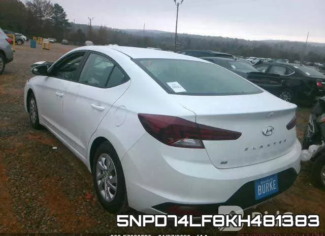 5NPD74LF8KH481383 фото 5