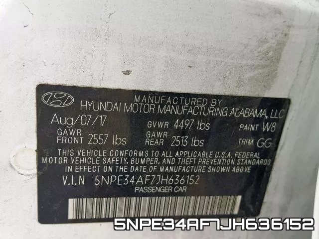 5NPE34AF7JH636152 фото 2